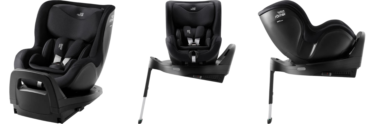 Scaun auto rotativ pentru copii cu baza inclusa Dualfix Pro M i-Size, 40-105 cm, Britax